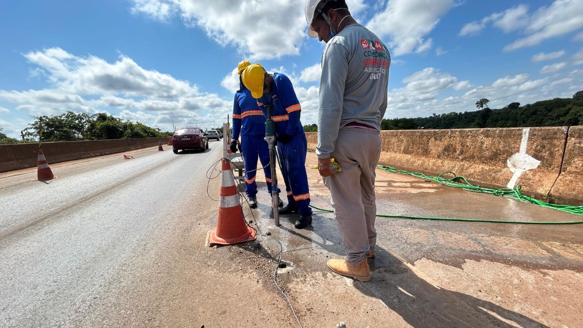DNIT anuncia proibição de tráfego de veículos pesados na ponte sobre o rio Candeias de sexta a domingo