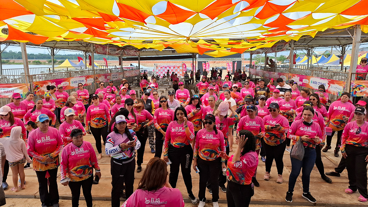 Festival de pesca Elas Pescando anuncia etapas em Jaci-Paraná, vila Calderita e Cabixi