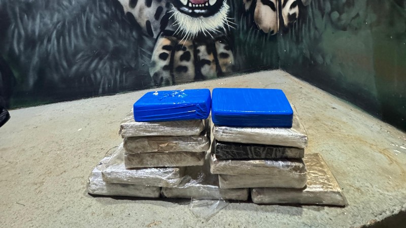 Passageiro é preso pela PM com 13 kg de drogas em ônibus interestadual