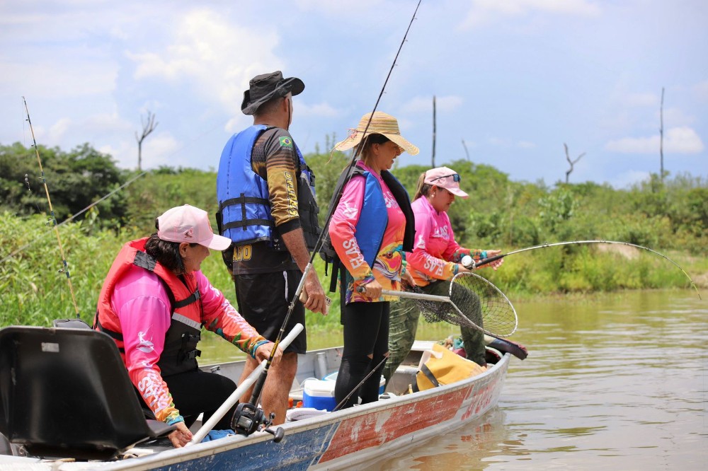 Circuito Elas Pescando abre inscrições gratuitas para etapa em Jaci-Paraná com mais de R$ 50 mil em prêmios