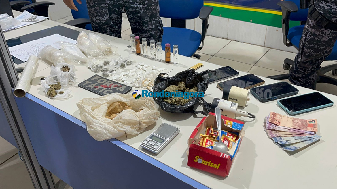 Polícia prende envolvidos com o tráfico após tiroteio na zona sul da capital