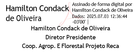 Cooper-Reca – Edital de Convocação Assembleia Geral Extraordinária