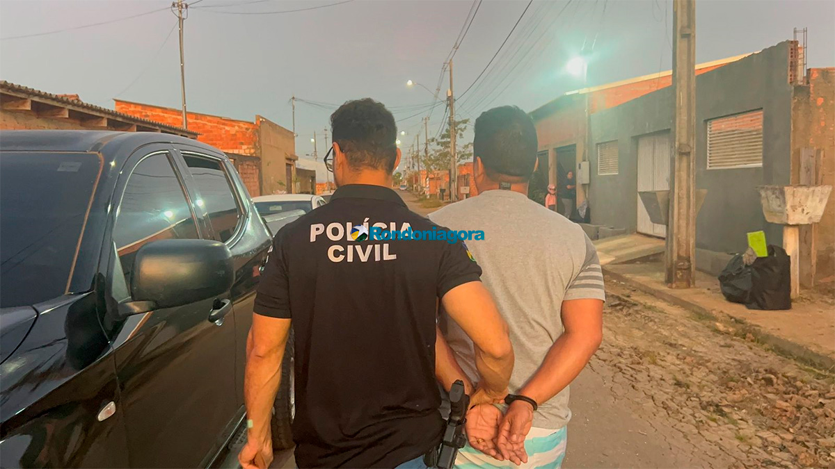 Polícia Civil prende envolvido em triplo homicídio em Porto Velho