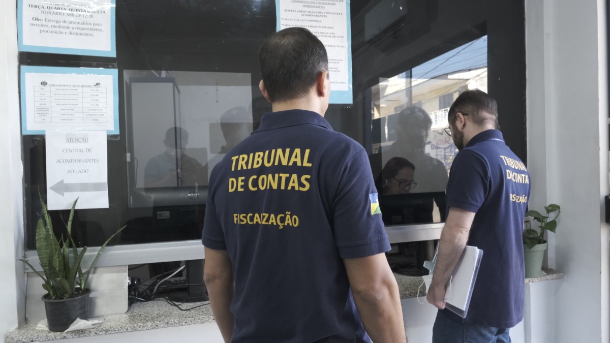 TCE-RO identifica falhas graves em hospitais estaduais durante fiscalização no domingo