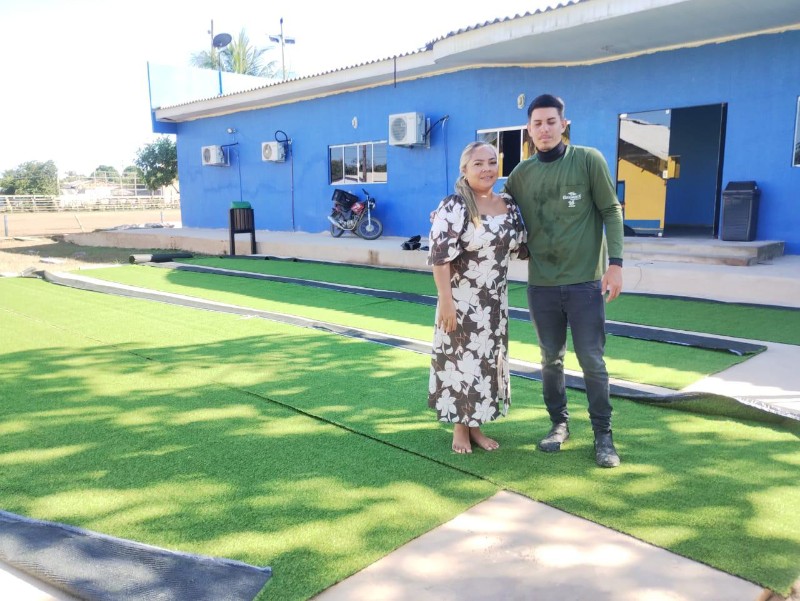 Emendas impositivas da vereadora Ellis Regina levam lazer e bem-estar ao distrito de Calama