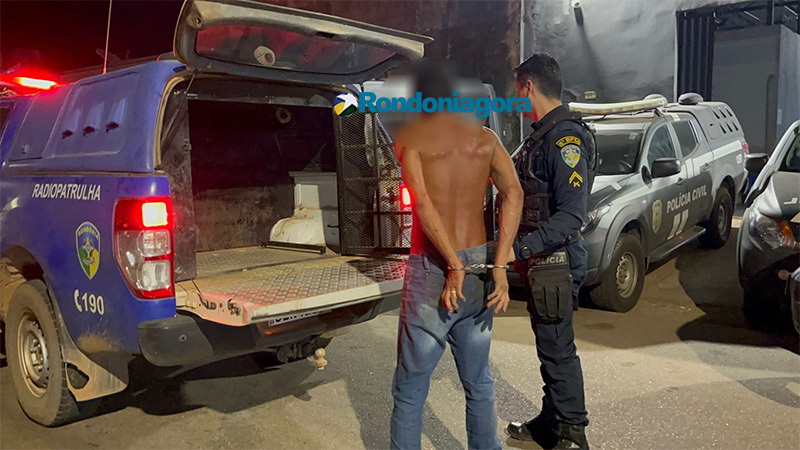 Homem é preso após ameaçar e agredir companheira no bairro JK; mulher retornava da igreja