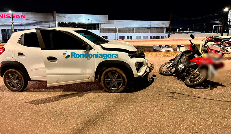 Motociclista fica em estado grave após colisão em Porto Velho; motorista causador é preso por embriaguez