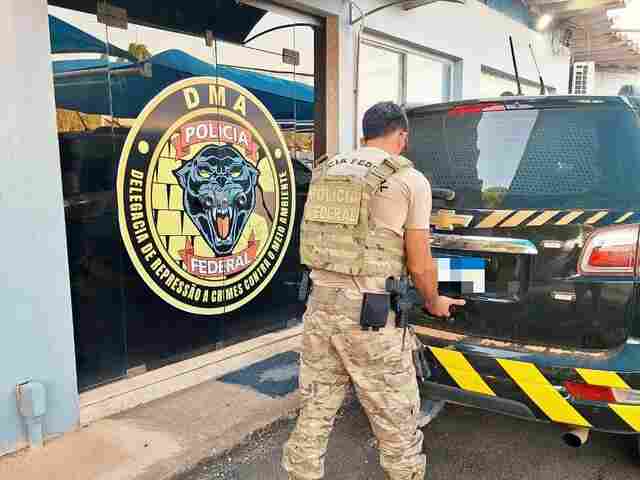 Polícia Federal prende dois por incêndio criminoso em área da União em Porto Velho
