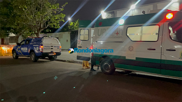 Adolescente fica ferida após homem tentar agredir esposa em Porto Velho