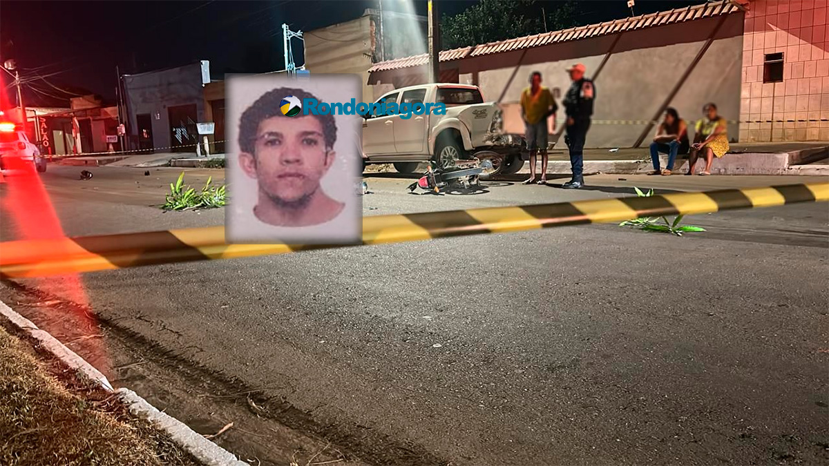 Vídeo: motociclista morre em acidente na zona Leste de Porto Velho
