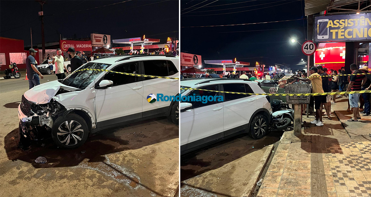 Motorista bêbado é preso após provocar série de acidentes na zona Leste de Porto Velho