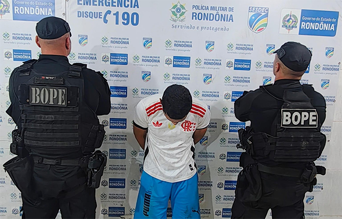 Fugitivo do Acre, integrante de facção criminosa é preso em Porto Velho