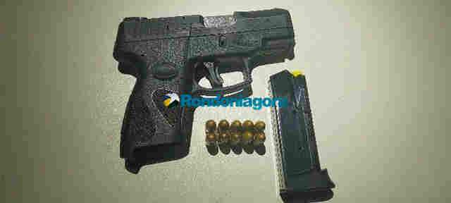 Jovem é preso com pistola de numeração raspada em balneário de Porto Velho
