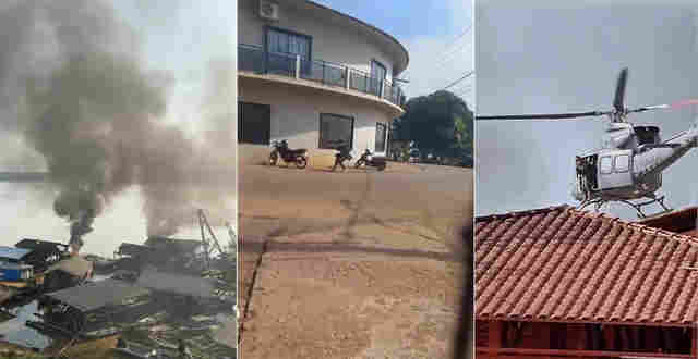 Vídeo: clima tenso em Humaitá durante operação contra garimpo