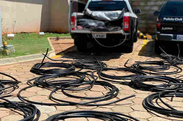 Polícia Civil deflagra maior operação contra furtos de fios e cabos em Rondônia