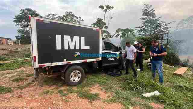Corpo carbonizado sem pernas e mão é encontrado em área de entulho no bairro Mato Grosso