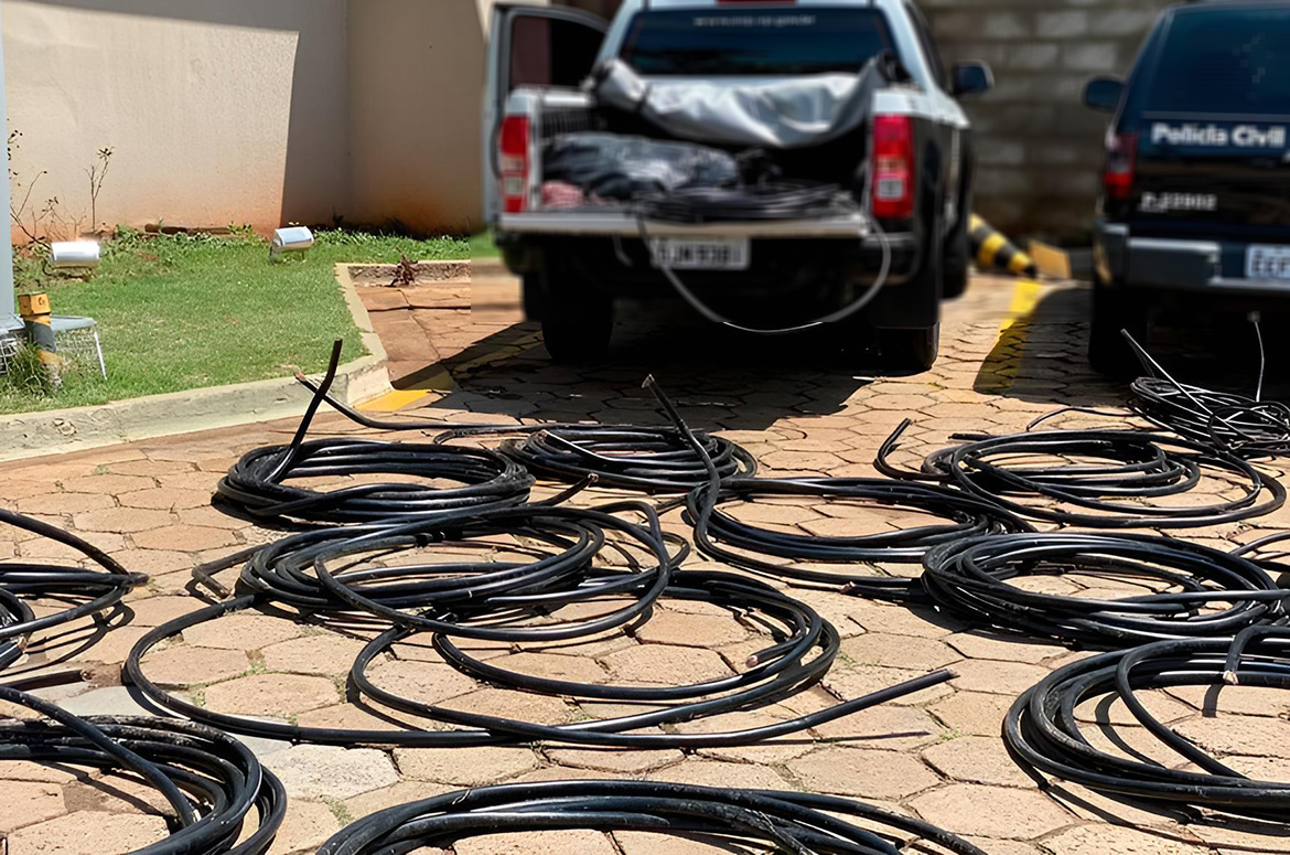 Polícia Civil deflagra maior operação contra furtos de fios e cabos em Rondônia
