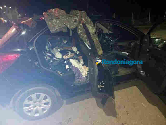 Motorista de aplicativo é rendido durante assalto e veículo é recuperado após perseguição em Porto Velho