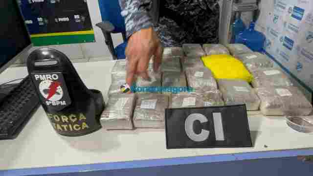 Operação conjunta em Porto Velho apreende drogas, armas e prende várias pessoas