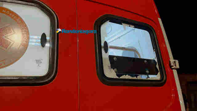 Ambulância do Samu é atacada a pedradas durante atendimento em Porto Velho