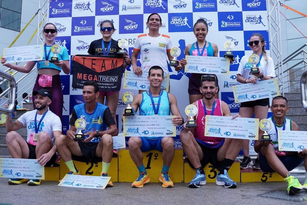 Corrida da Democracia 2025 da Assembleia premiará atletas com até R$ 6 mil