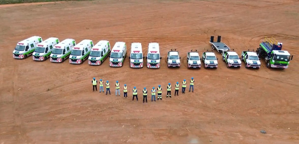 Carreata de viaturas da Nova 364 em Ji-Paraná marca contagem regressiva para início das operações