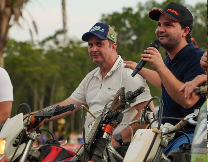 Luís do Hospital prestigia 7ª etapa do Campeonato Estadual de Motocross em Jaru