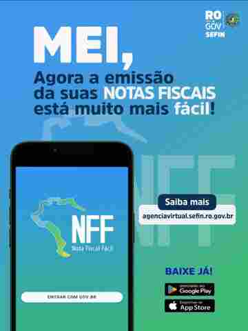Aplicativo Nota Fiscal Fácil passa a atender também os Microempreendedores Individuais em Rondônia
