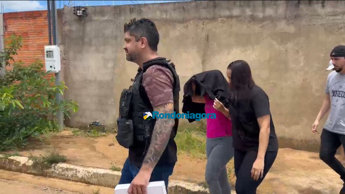 Polícia Civil prende influenciadora suspeita de ordenar tortura de suspeitos de furto em Porto Velho