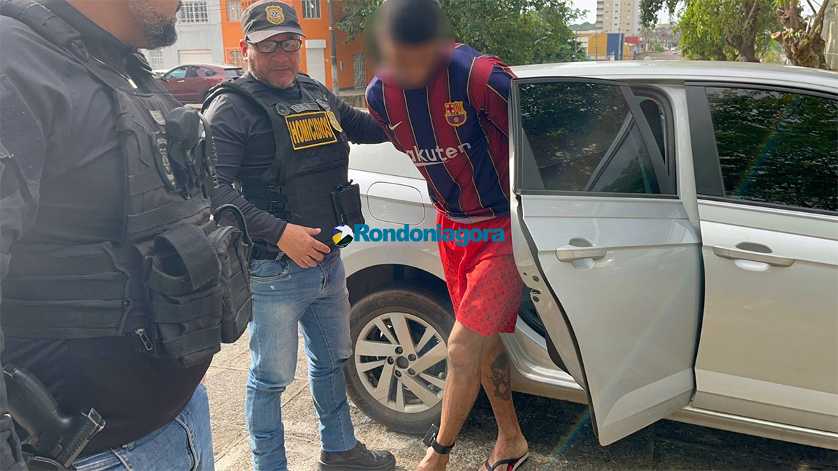 Apenado é preso por homicídio ligado a facções na zona Leste de Porto Velho