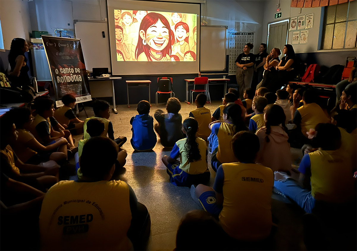 Animação criada por artista rondoniense chega às escolas e reconta a história de Rondônia sob o olhar indígena