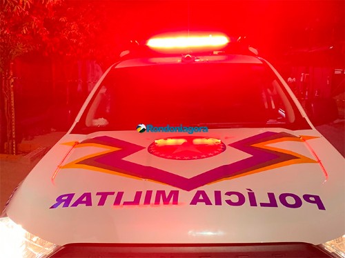 Homem agride o próprio pai, faz ameaças e foge com televisão na capital