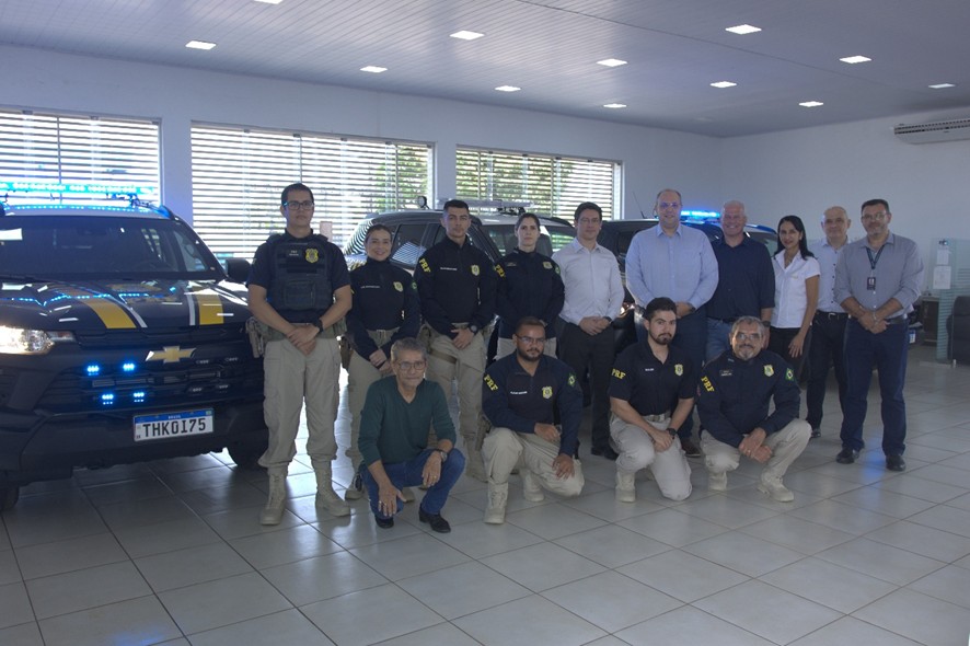 Mais segurança na rodovia: Nova 364 entrega novas viaturas à PRF de Rondônia