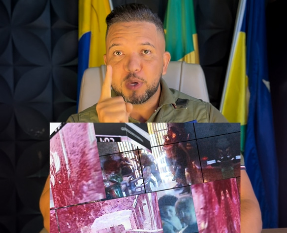 Vídeo: alunos PMs de Rondônia são obrigados a visitar casa de prostituição denuncia vereador