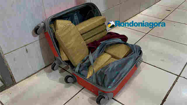 Homem é preso com 14 kg de droga após operação na BR-364, próximo ao presídio federal
