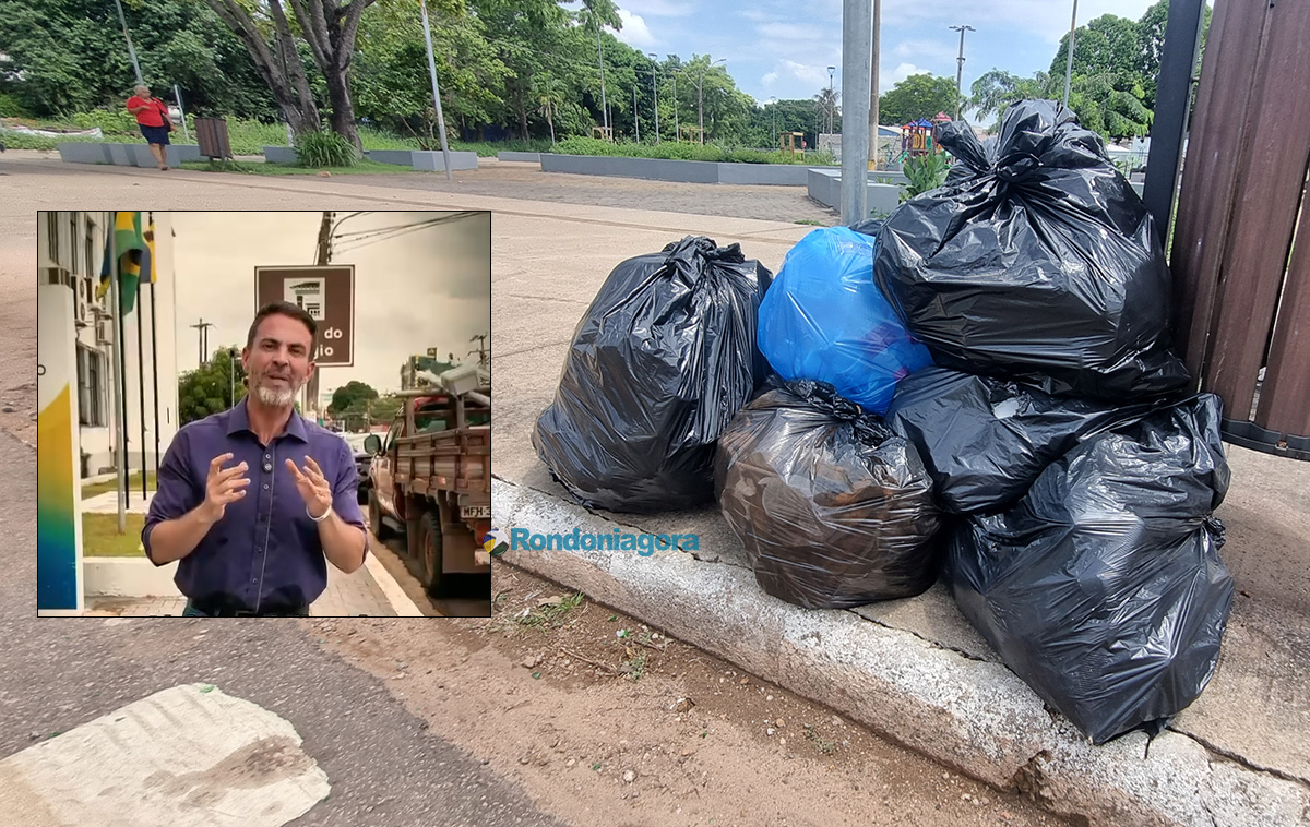 Gestão Léo Moraes enfrenta crise de popularidade com a troca de empresa de coleta de lixo