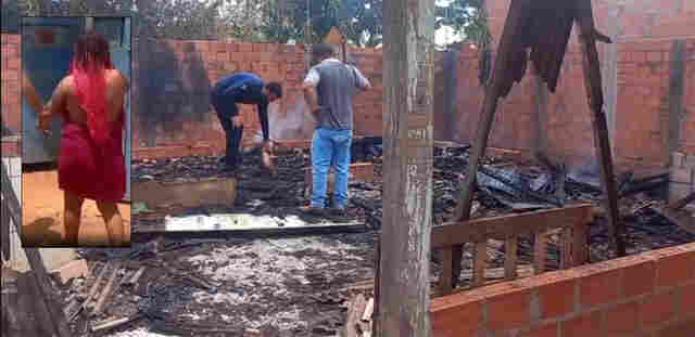 Polícia prende mãe de crianças mortas em incêndio para novos esclarecimentos

