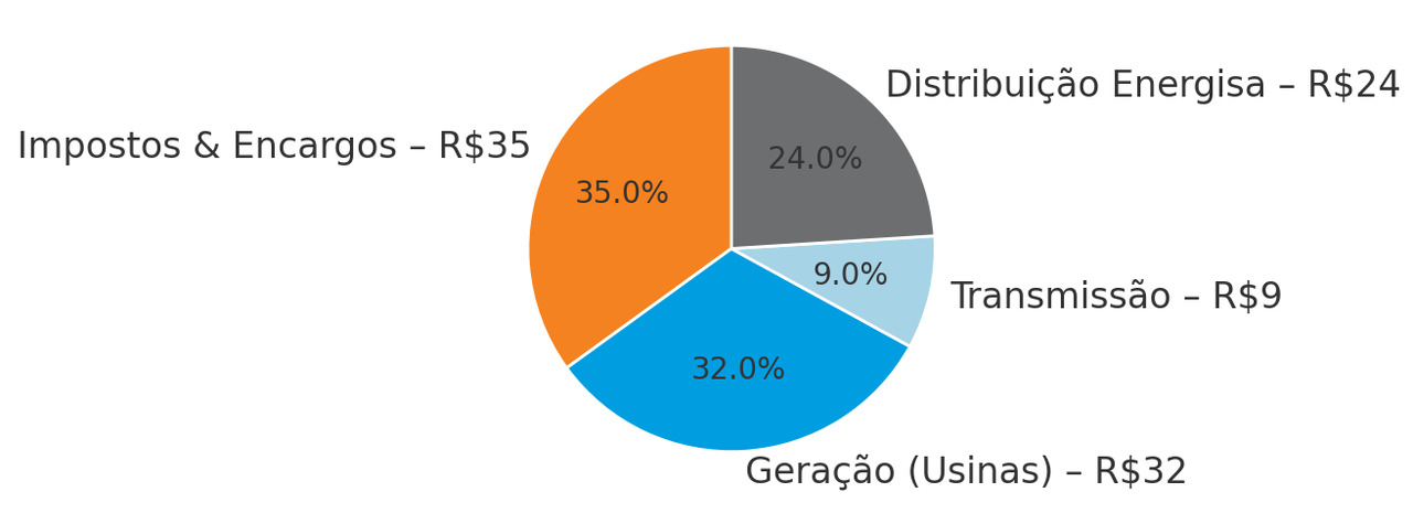 Entenda sua conta de energia: Energisa detalha como é calculada a fatura mensal