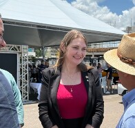 Deputada Lebrinha indica construção de salas e banheiros na escola de Costa Marques