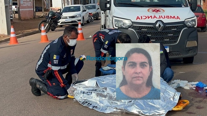 Mulher de 50 anos morre após colisão entre moto e carro na capital