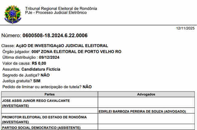Contrato some antes de perícia e acentua suspeita de fraude na nominata do PSB
