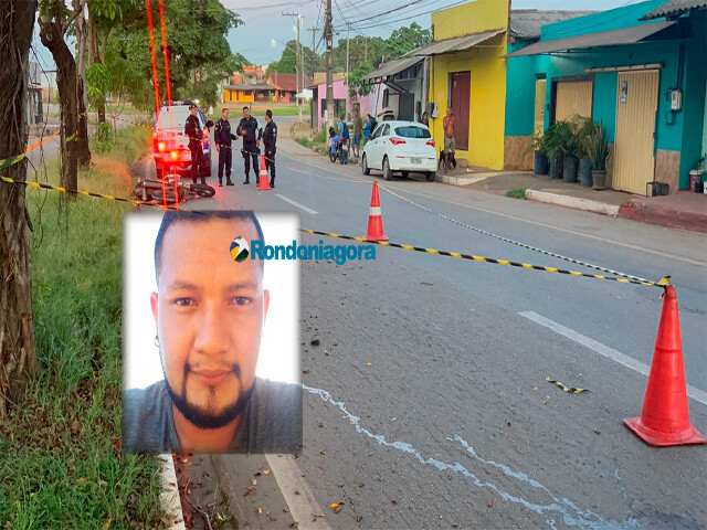 Motociclista morre após colisão contra árvore na avenida Imigrantes, em Porto Velho