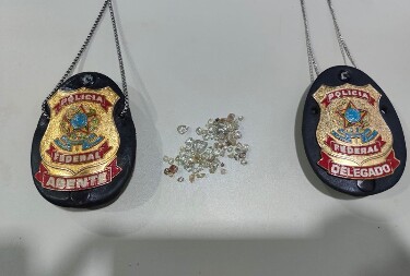 Ação da PF desarticula venda clandestina de diamantes e prende quatro em Rondônia