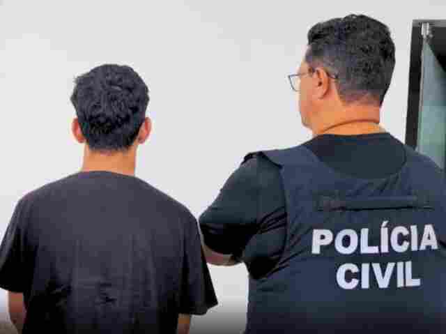 Jovem é denunciado pela namorada e acaba preso pela Polícia Civil em Porto Velho por integrar rede mundial de pedofilia