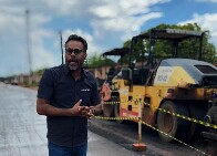 Vereador Dr. Santana mantém fiscalização firme e contínua nas obras do Programa Tchau Poeira