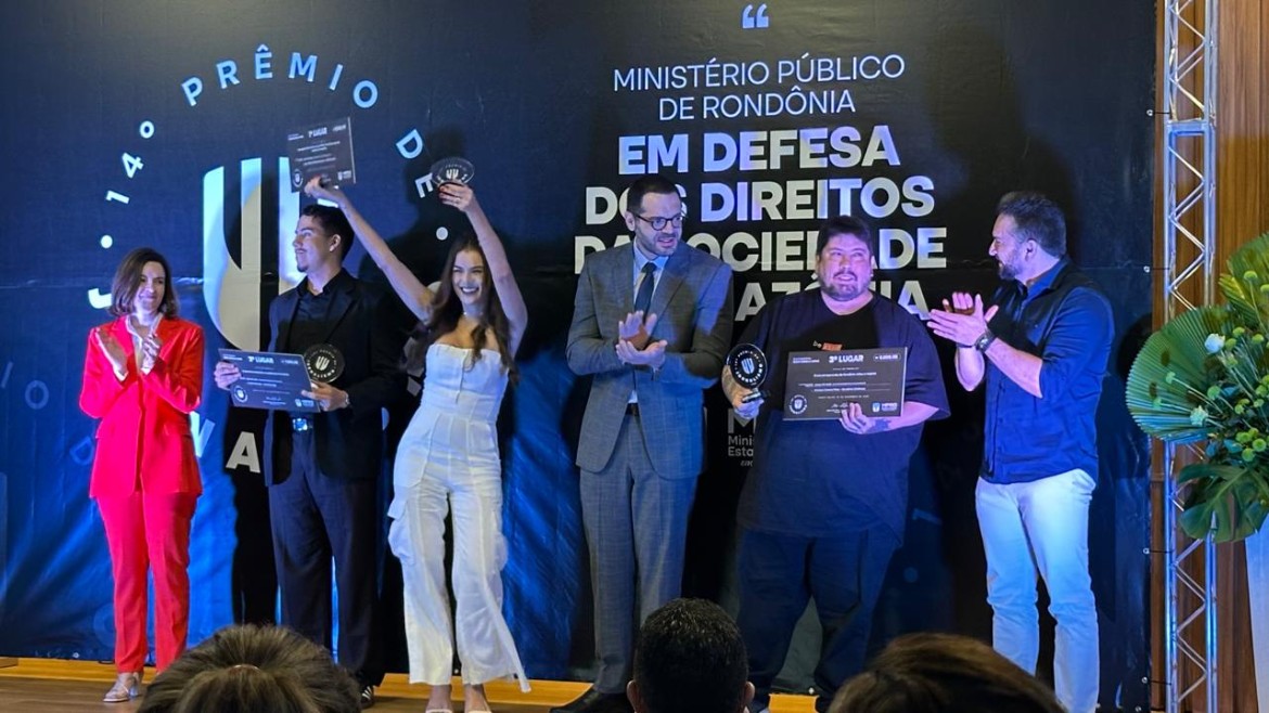Credibilidade: jornalista premiada do Rondoniagora vence também o prêmio MP de Jornalismo 2025