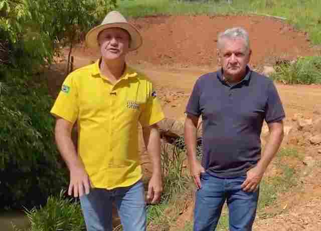 Deputado Luizinho Goebel inicia nova era em Colorado do Oeste com substituição de pontes de madeira por tubos de aço