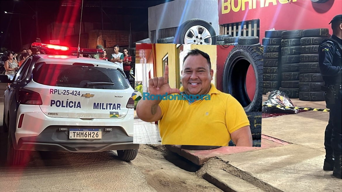 Assassinado com vários tiros: "Betão da Borracharia" tem fim trágico dias após sair da cadeia em Porto Velho