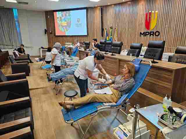 Coleta externa registra 35 bolsas de sangue e reforça crescimento das doações em Rondônia
