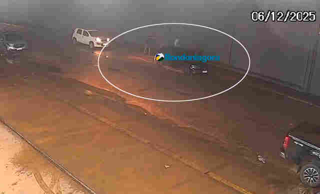 Câmera de segurança gravou ataque a tiros em frente a posto da zona Leste na capital; vítima morreu no João Paulo II